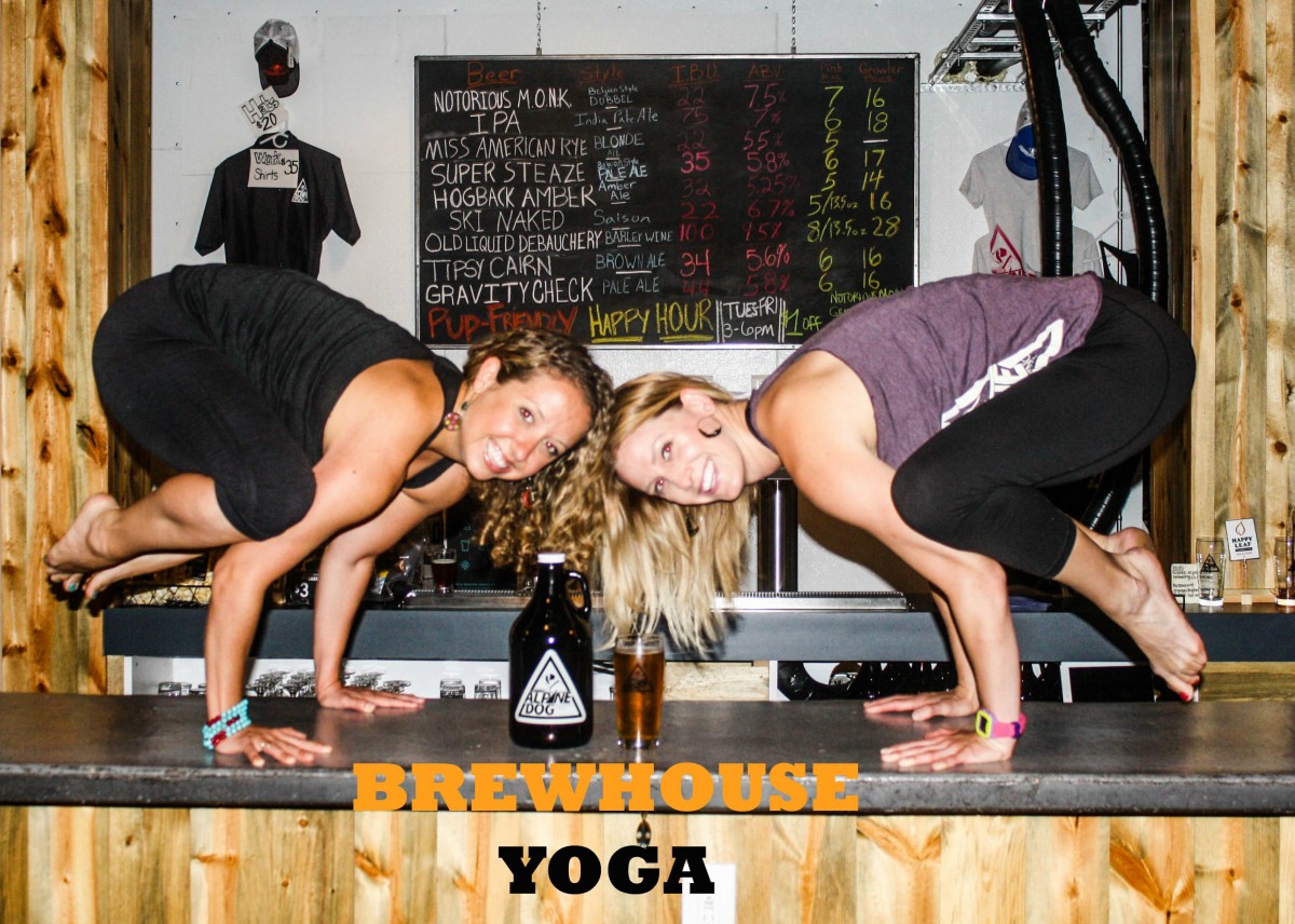Brewhouse Yoga at Alpine Dog Brewing Company!