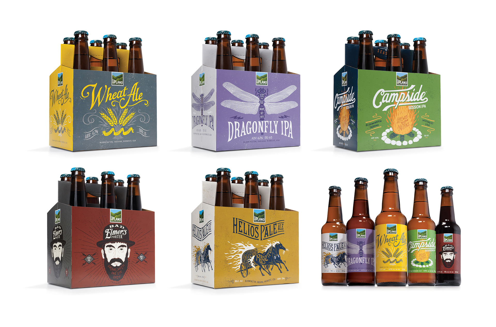 Upland Brewing Company Debuts New Look, Packaging
