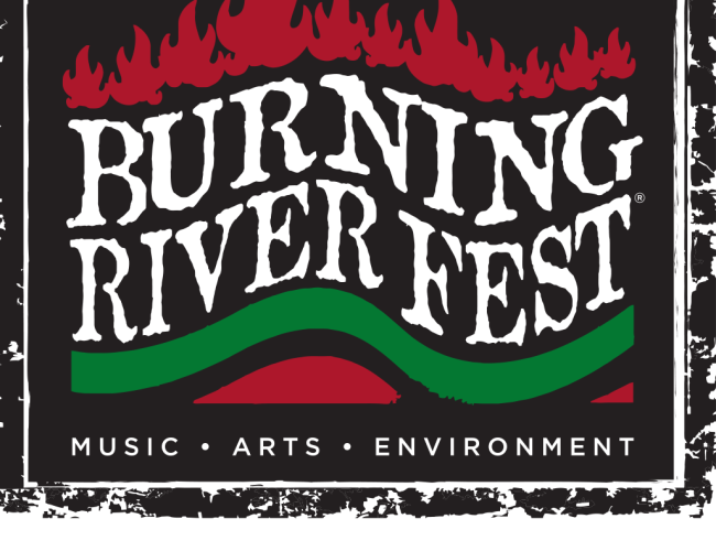 Burning River Festival logo