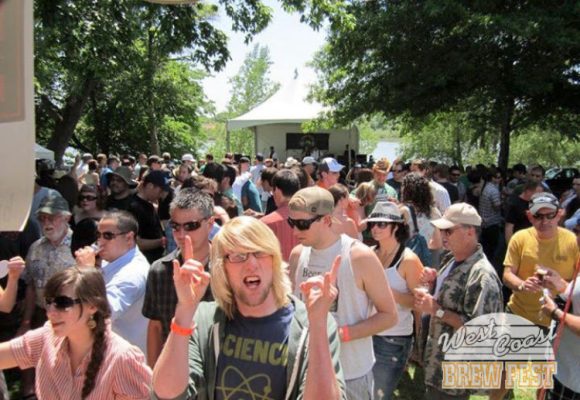 Fans Enjoying West Cosat Brew Fest