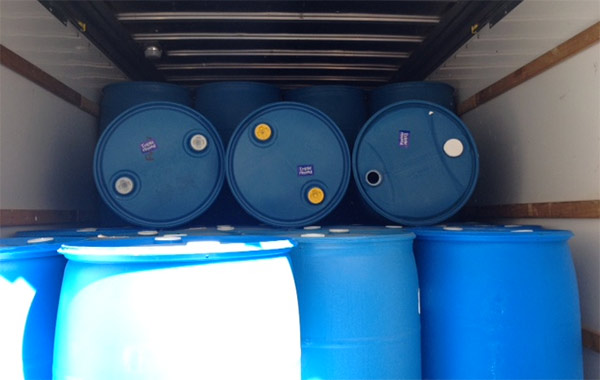 Dogfish Rain barrels