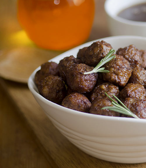 Slow-Cooked Doppelbock BBQ Meatballs