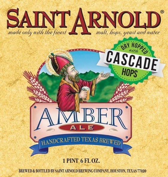 Saint Arnold Brewing Co. Releases Amber Ale Dry Hopped with Cascade
