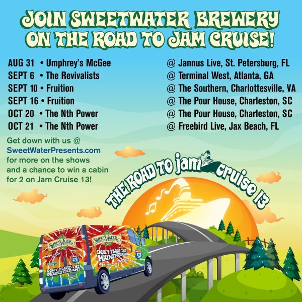 SWEETWATER BREWING COMPANY JOINS JAM CRUISE 13 AS THE 2015 OFFICIAL