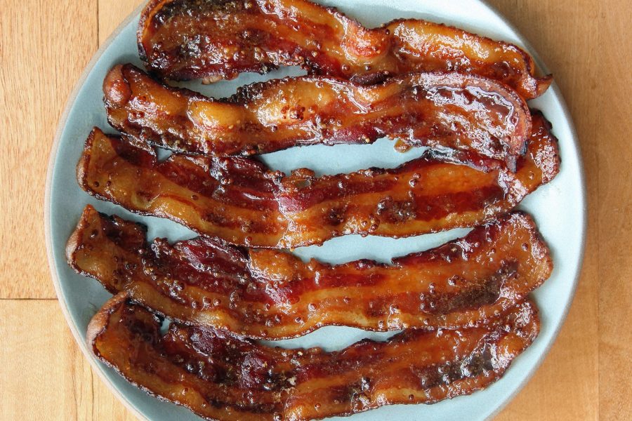 Beer-Glazed Bacon