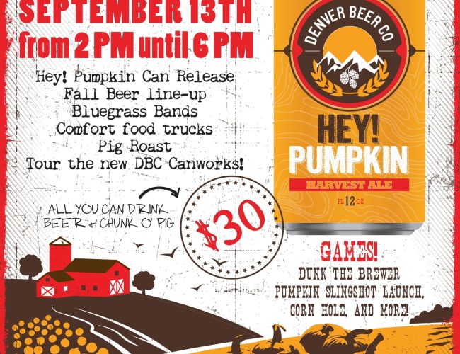 Denver Beer Co. Hey! Pumpkin Release & Harvest Party - CraftBeer.com