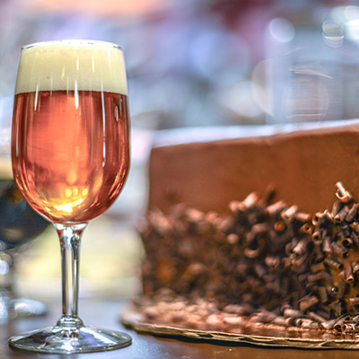 beer brewed with chocolate