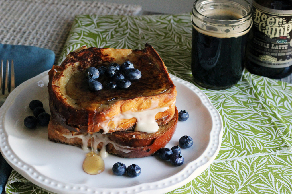 Breakfast Stout French Toast Stuffed With Bourbon Cream Cheese Frosting Craftbeer Com