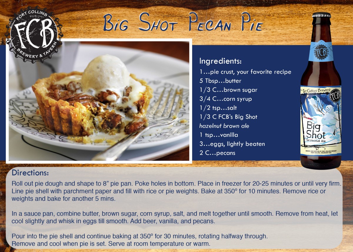 Brown Ale Pecan Pie