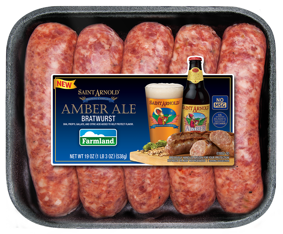 Saint Arnold Introduces Bratwurst Made with Saint Arnold Beers