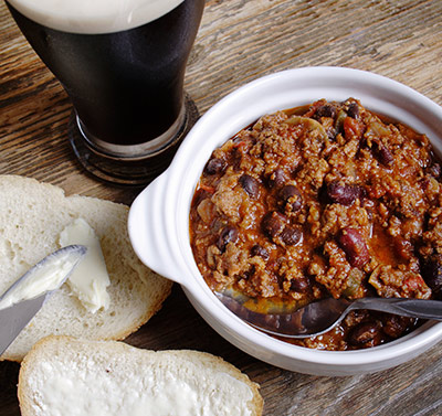 Craft Beer and Chili