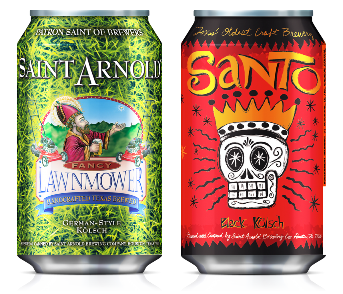Saint Arnold Brewing Releases First Cans Today
