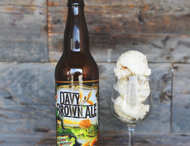 Davy Brown Ale Ice Cream