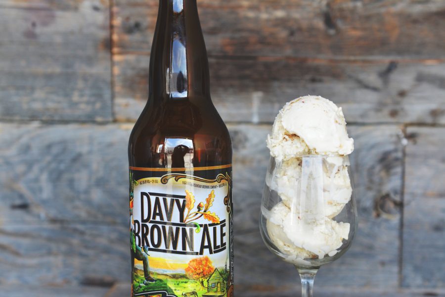 Davy Brown Ale Ice Cream