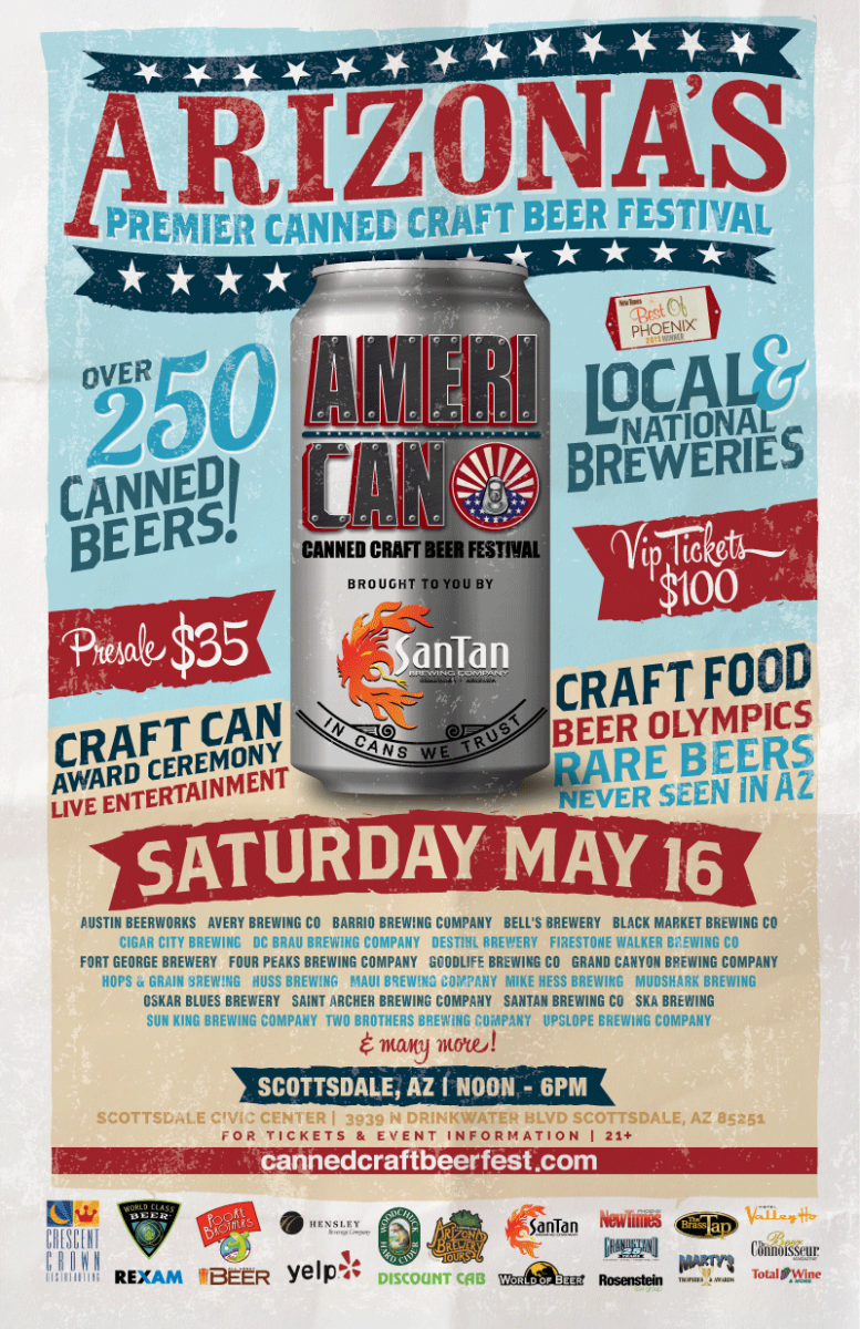 AmeriCAN Canned Craft Beer Festival in Scottsdale, AZ