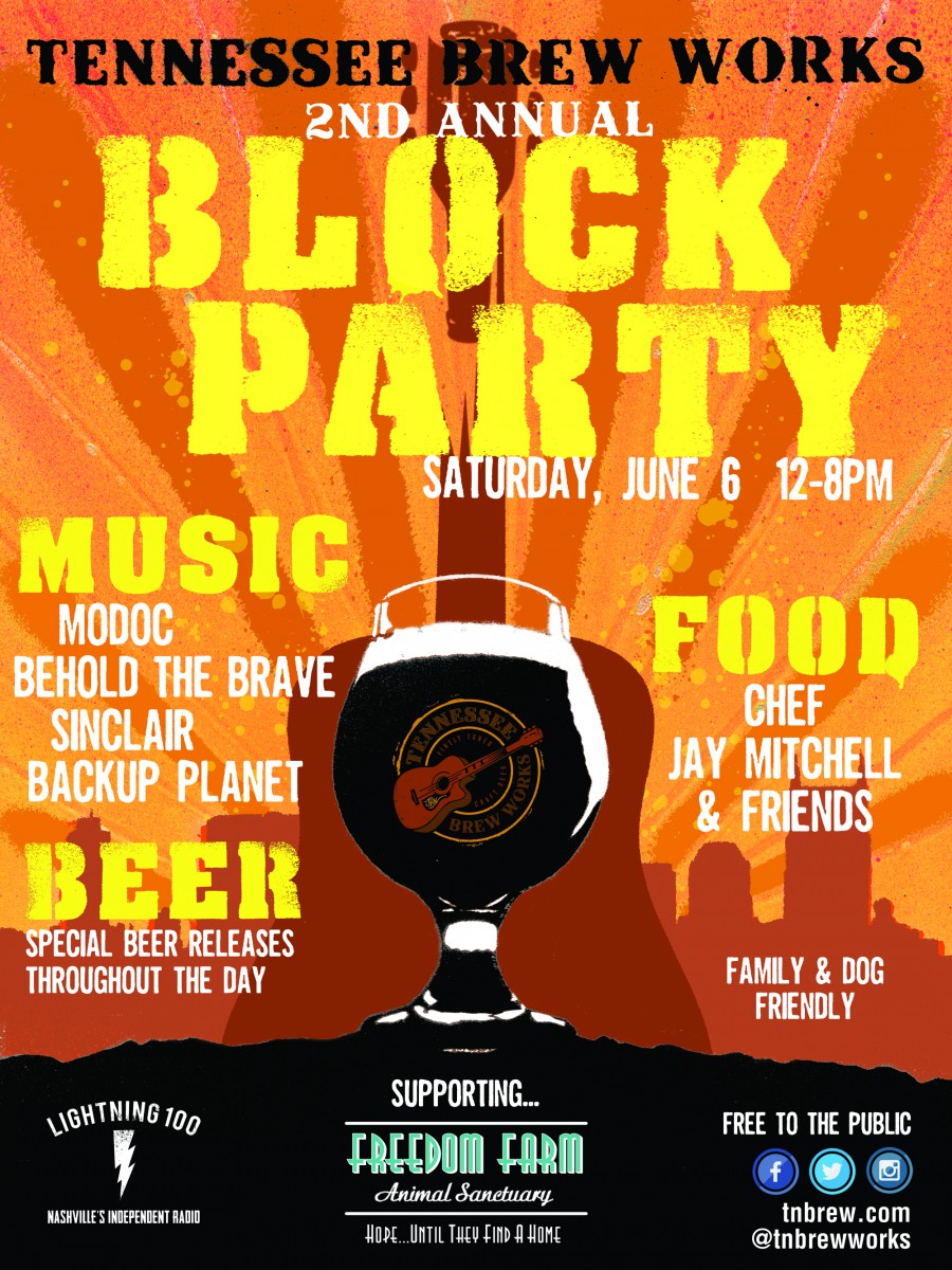 Tennessee Brew Works BLOCK PARTY 2015!