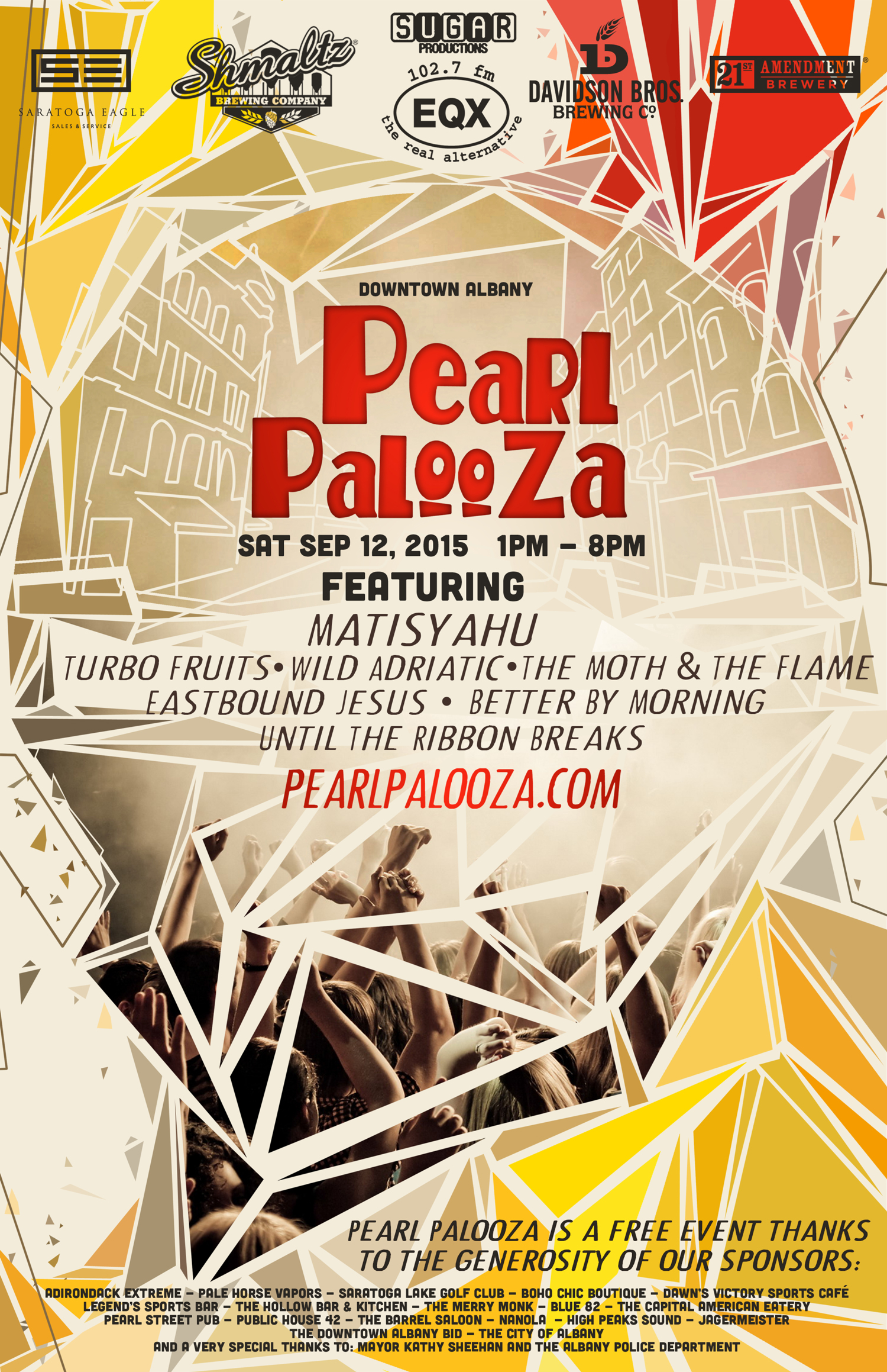 Shmaltz Brewing presents Pearl Palooza featuring Matisyahu