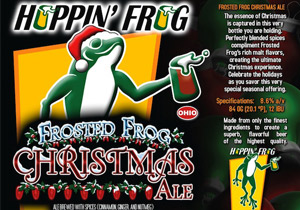 Barrel Aged Frosted Frog Christmas Ale