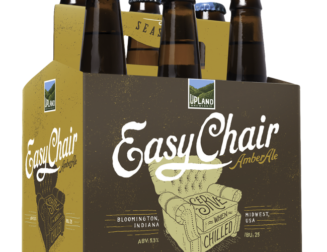 upland easy chair amber