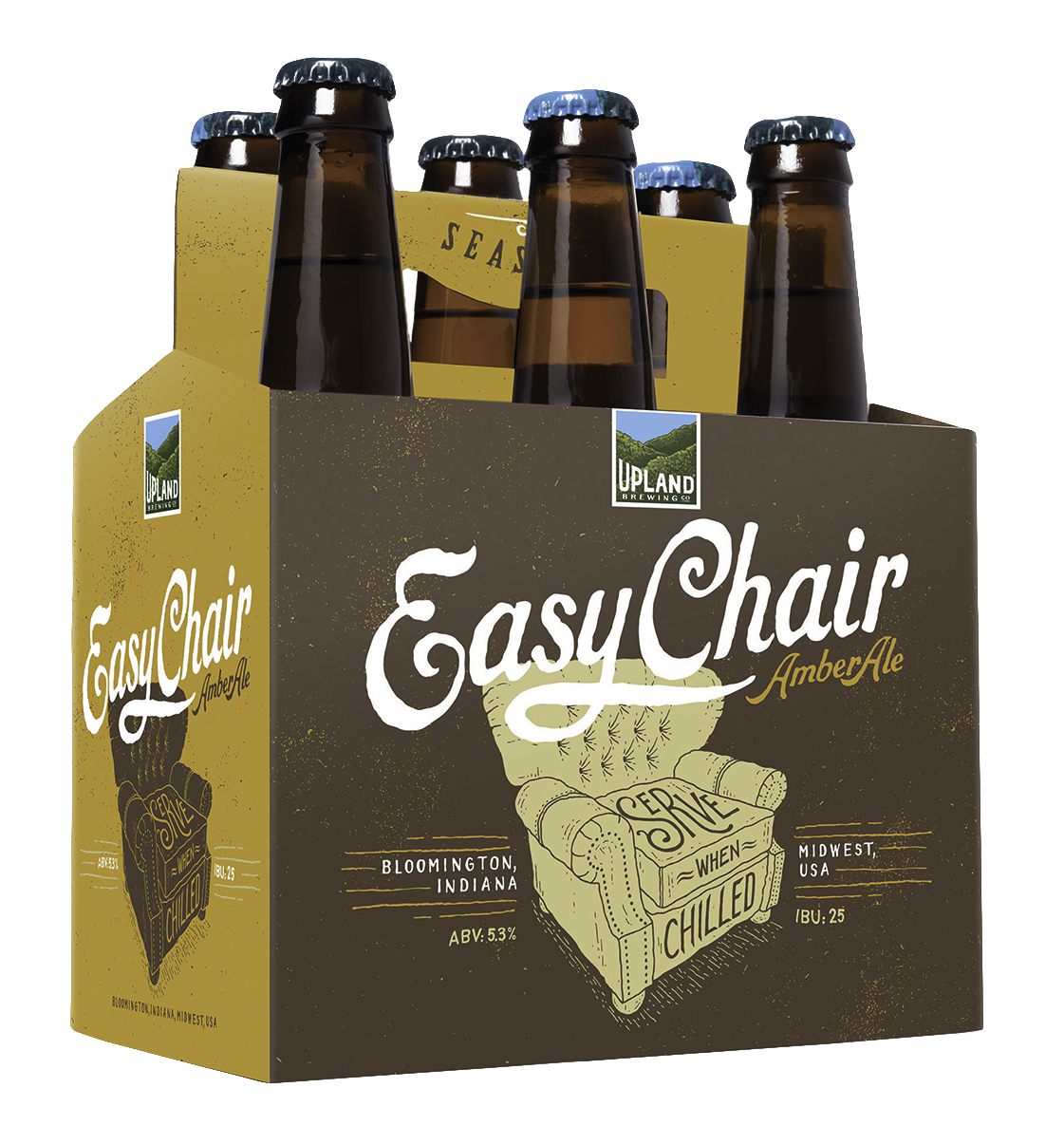 upland easy chair amber