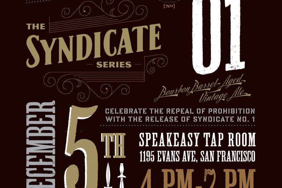 Speakeasy Releases Syndicate No. 01 Blend
