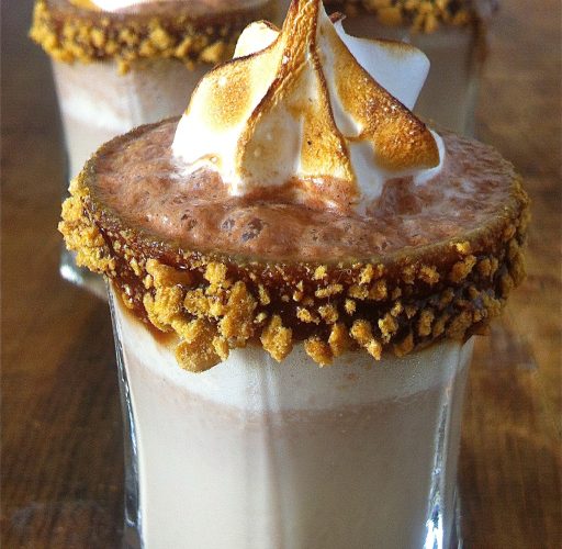 Chocolate Stout S'More Shakes