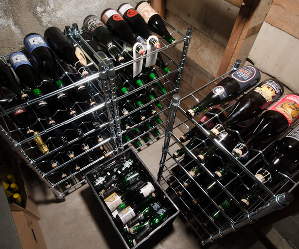 Cellaring Beer To Age Or Not, Beer Cellar Shelves