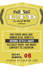 Full Sail LTD 05 Vienna Lager | Full Sail Brewing Company