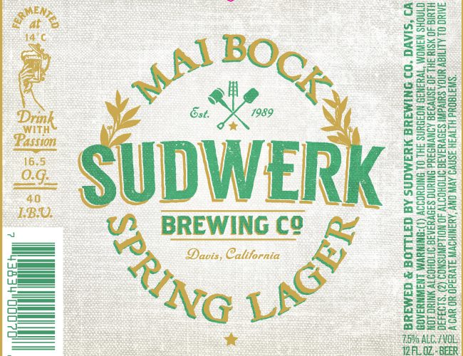 Sudwerk Mai Bock label