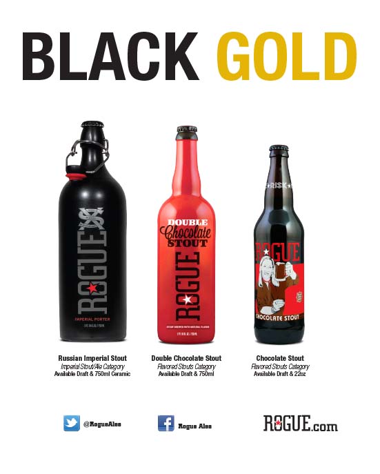 Rogue Ales Strikes Gold