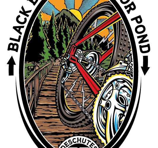 Black Butte to Mirror Pond Logo