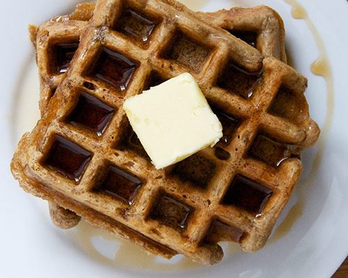 Spiced Stout Waffles