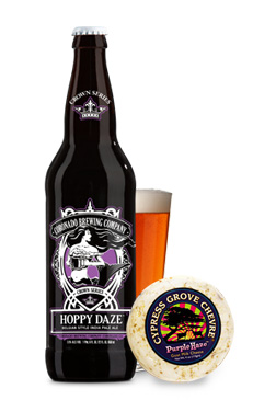 Coronado Brewing Co. Hoppy Daze and Cypress Grove Purple Haze