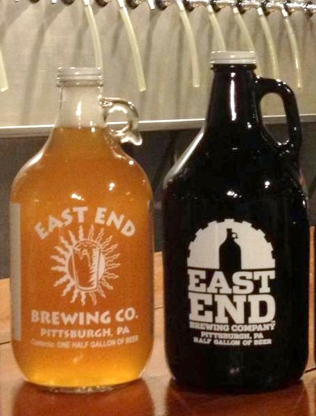 East End Brewing Switching to Amber Growlers Despite Higher Cost