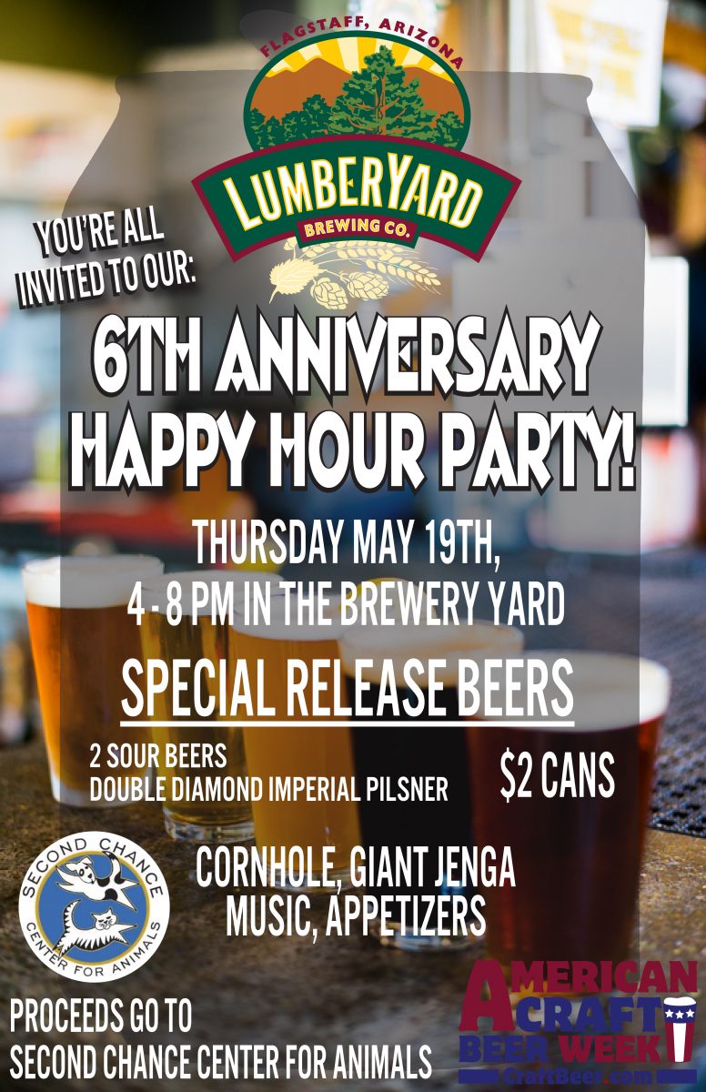 Media Advisory Lumberyard Brewing Company's 6th Anniversary Celebrates
