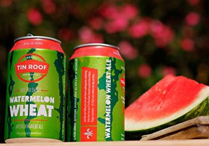 Tin Roof Brewing Not Too Sweet Watermelon Wheat