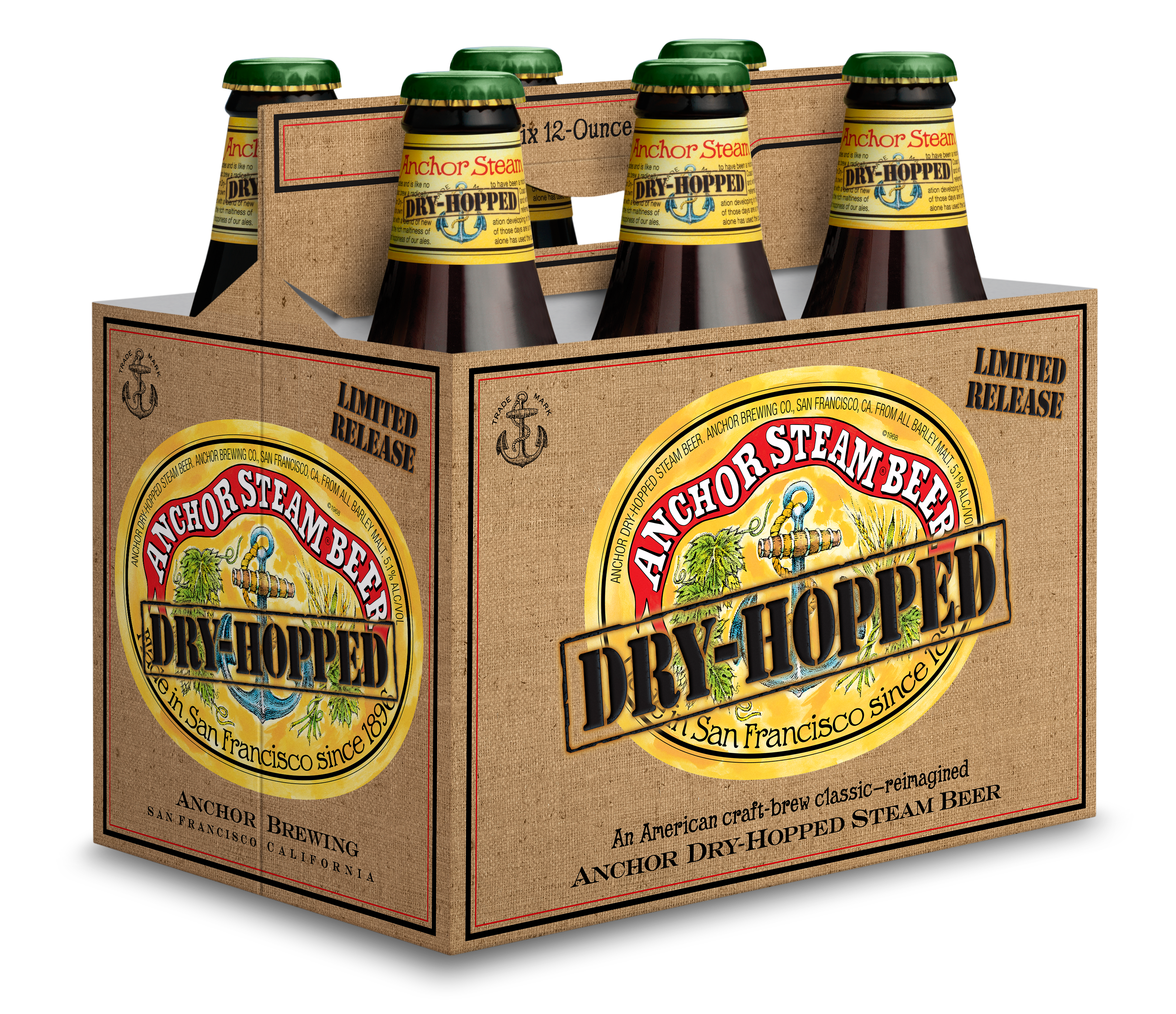 Anchor Brewing Company Debuts Anchor Dry-Hopped Steam Beer™ An American  Craft-Brew Classic—Reimagined
