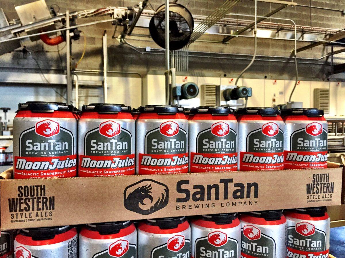 MoonJuice Galactic Grapefruit IPA, SanTan Brewing Company to Launch New