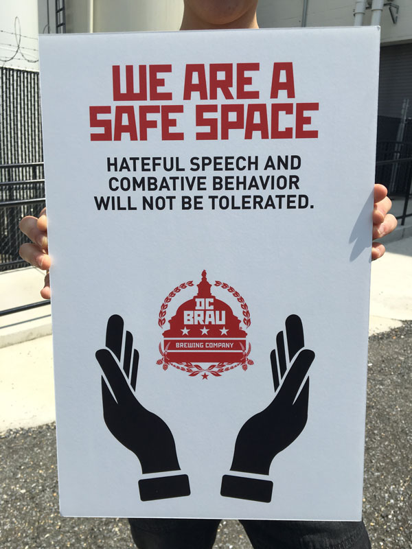 DC Brau safe space