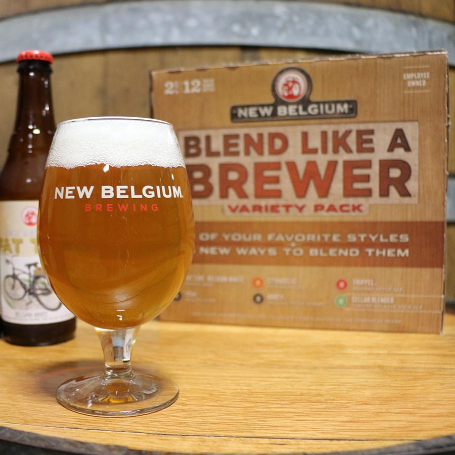 New Belgium's Blend Like a Brewer