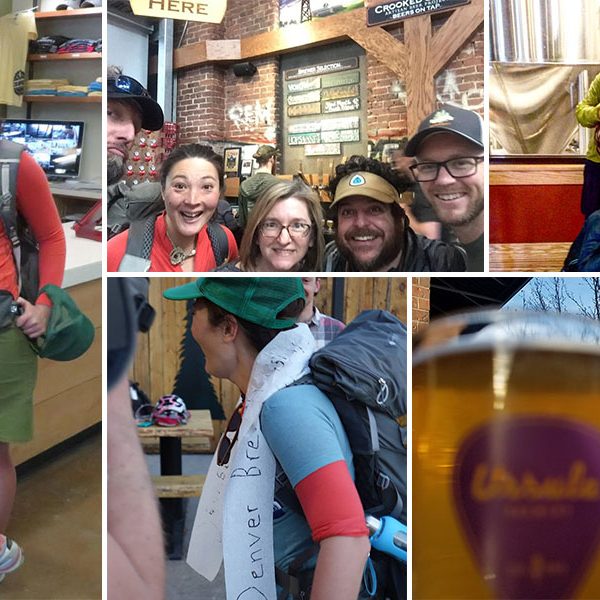Hiking 100 miles to all Denver's breweries