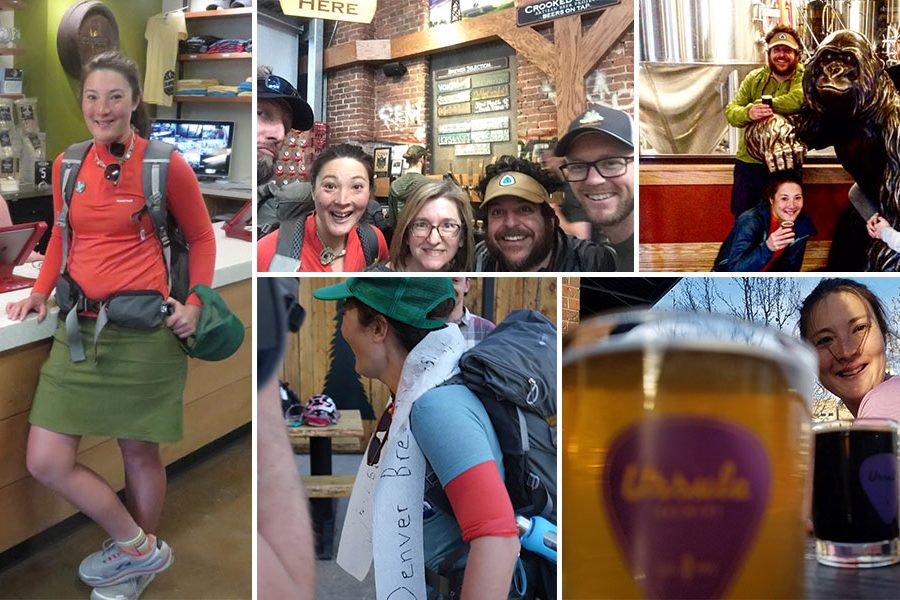 Hiking 100 miles to all Denver's breweries