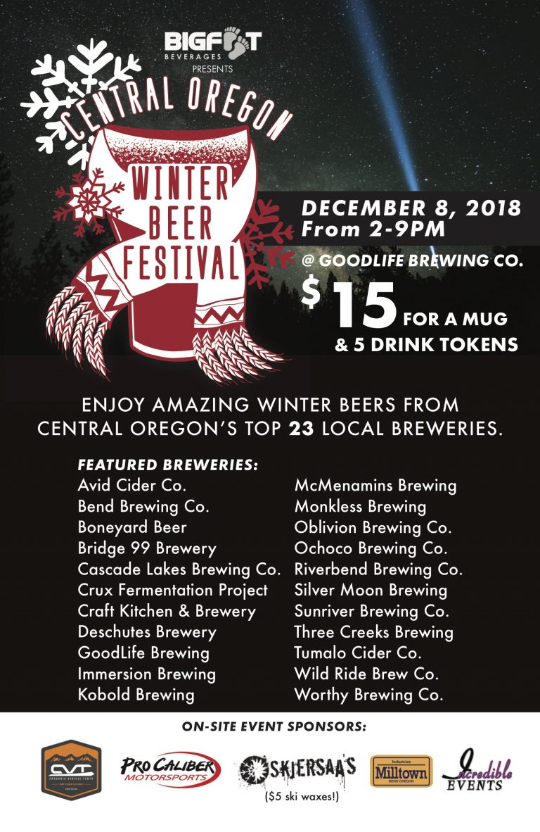 GoodLife Brewing hosts Central Oregon Winter Beer Festival