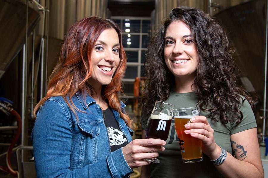 marble brewery Barbie Gonzales & Geraldine Lucero