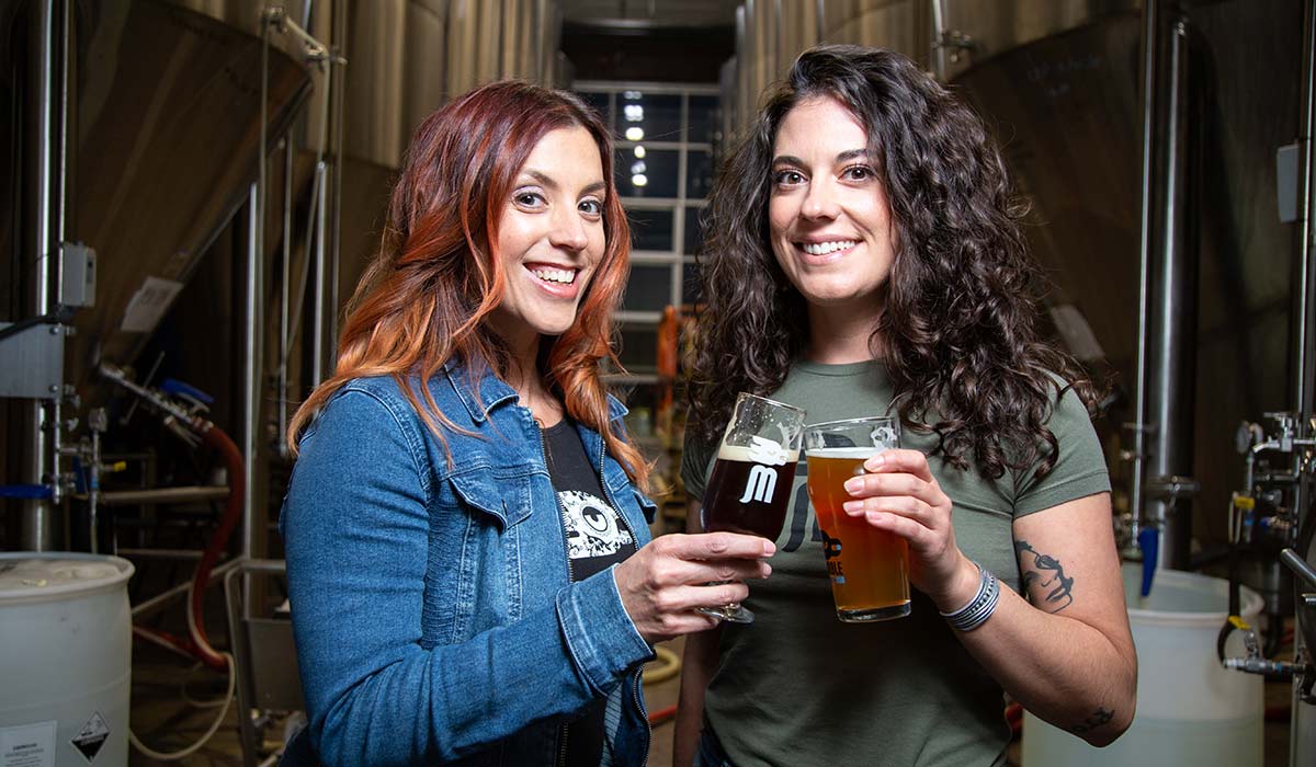 Marble Brewery arbie Gonzales and Geraldine Lucero