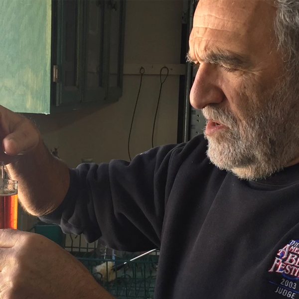 Charlie Papazian Brewing a Porter for the Smithsonian