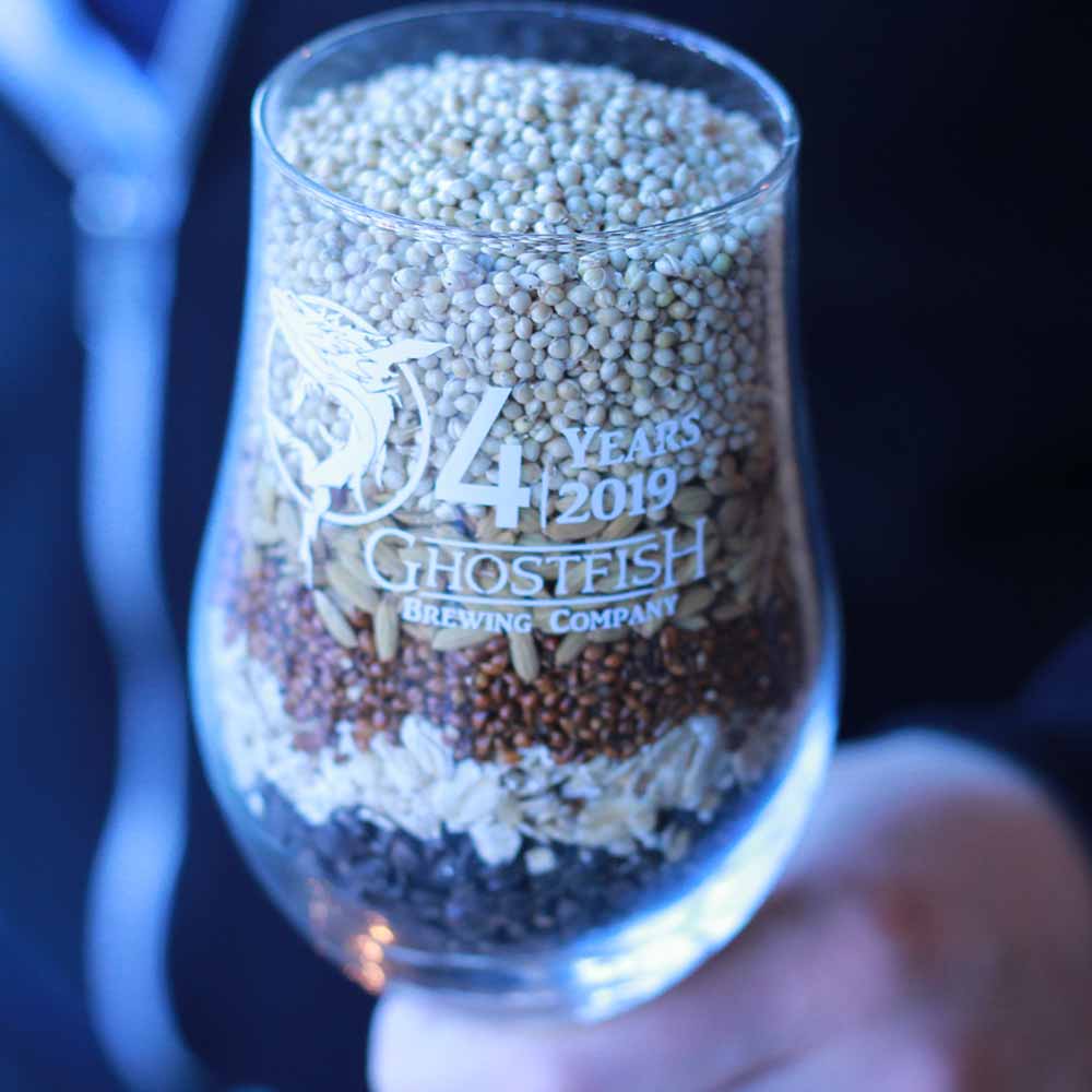 Ghostfish's alternative brewing grains