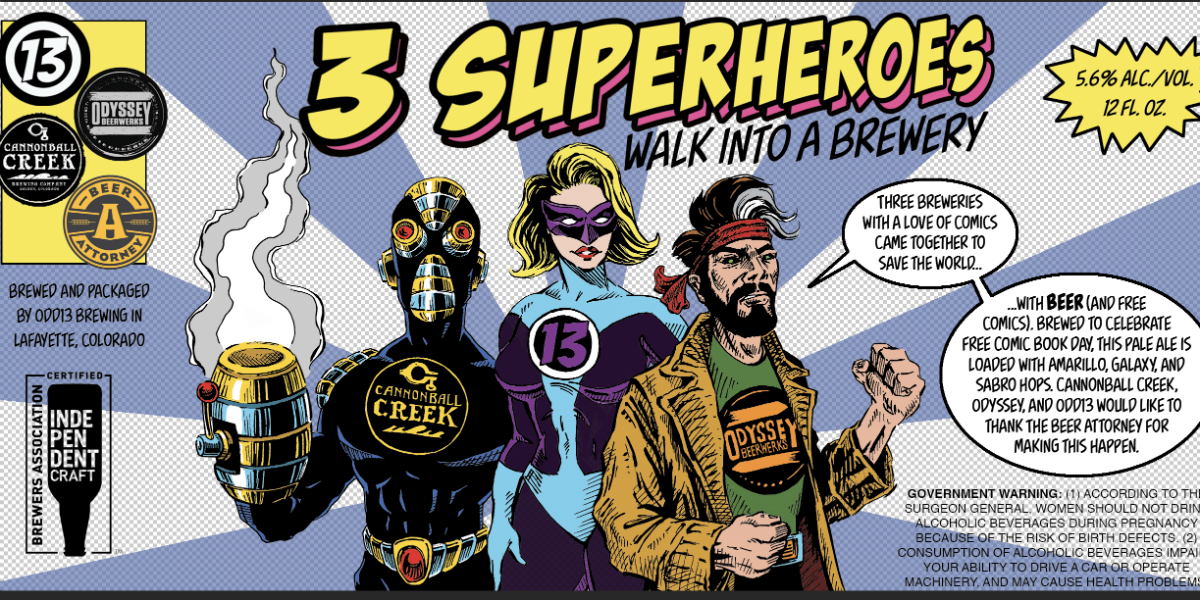 Super Brewers Collaborate on Comic Book Inspired Beer for Free Comic ...