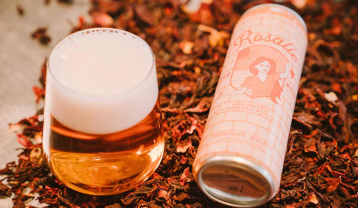 rosalie rosé beer firestone walker