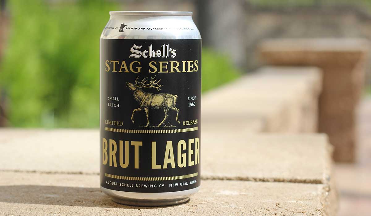 schell's brut lager beer